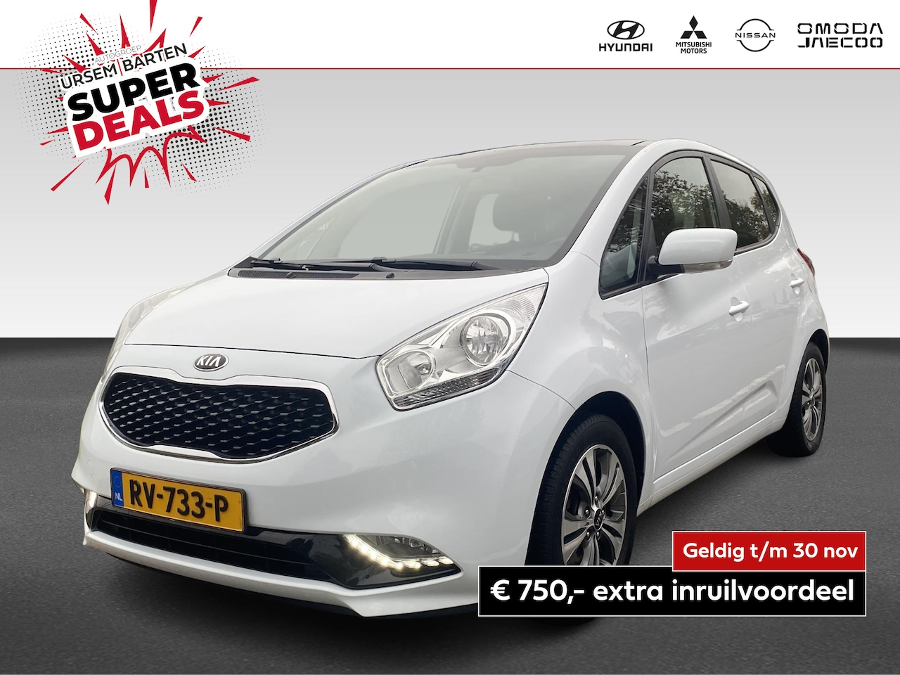 Kia Venga - 1.4 CVVT Edition | Hoge Instap | Trekhaak | Navigatie - AutoWereld.nl
