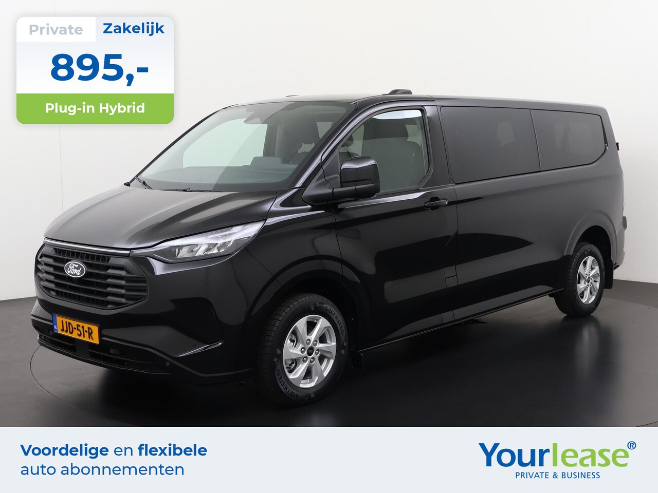 Ford Transit Custom - 340 2.5 PHEV L2H1 Limited 9-Persoons | 895,- Full Operational Lease | Direct uit voorraad - AutoWereld.nl