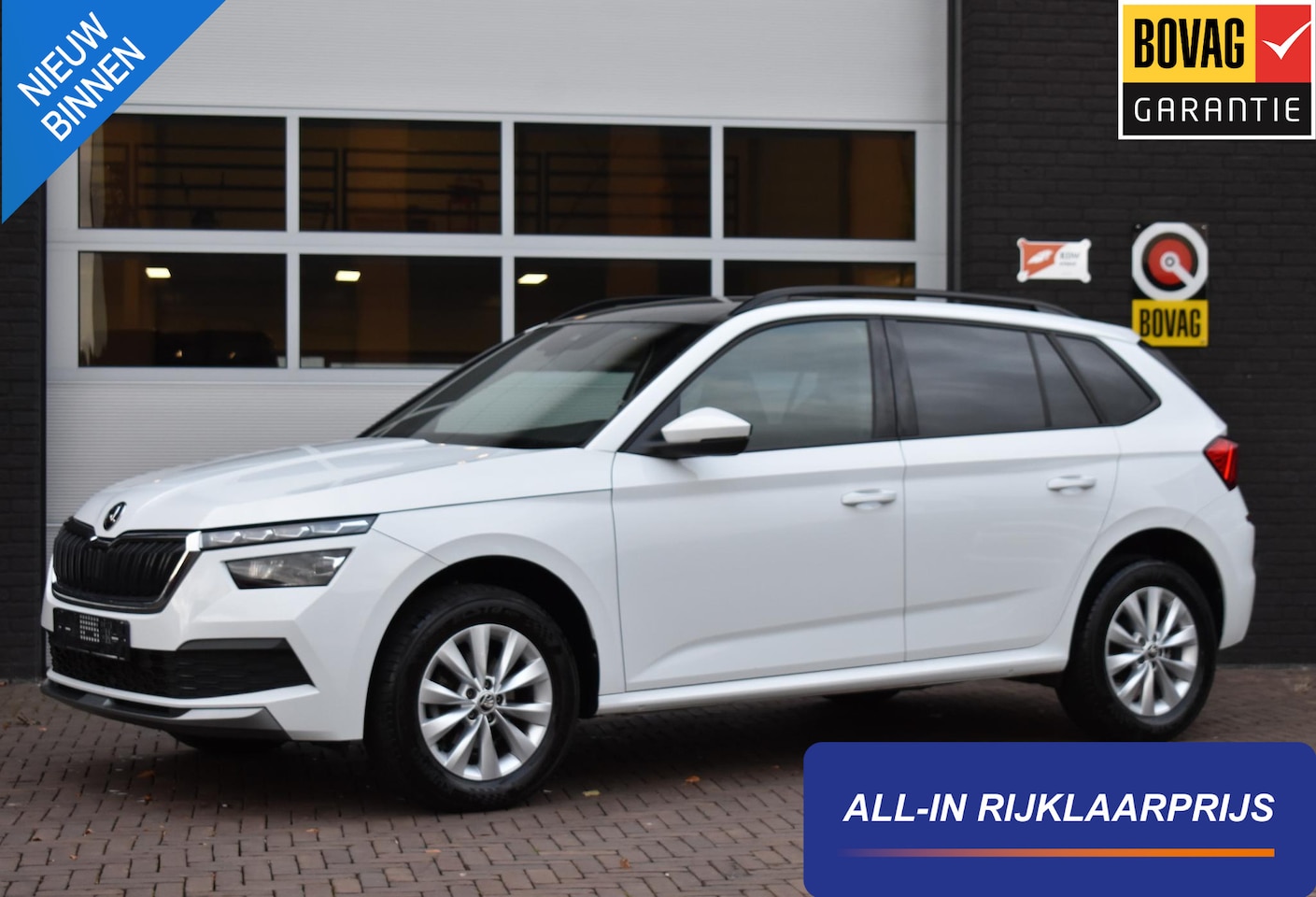 Skoda Kamiq - 1.5 TSI ACT 150PK Aut. Business Edition | Trekhaak | Panodak | Carplay | LED | Incl. garan - AutoWereld.nl