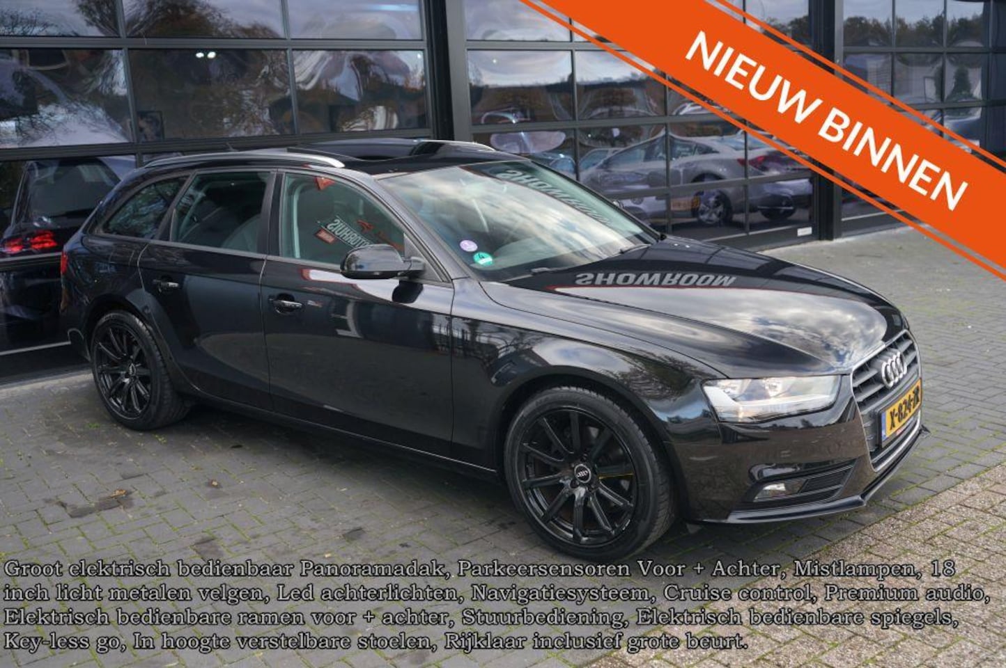 Audi A4 Avant - 1.8 TFSI Pro Line S 1.8 TFSI Pro Line S, Panodak, Clima, CC, 18 Inch, - AutoWereld.nl