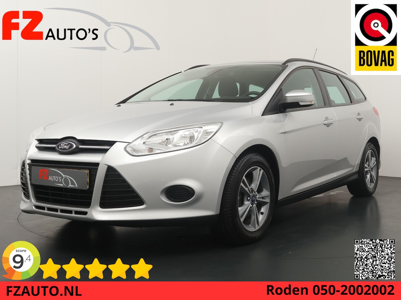Ford Focus Wagon - 1.0 EcoBoost Edition - Navigatie - Trekhaak - Parkeersensoren - AutoWereld.nl