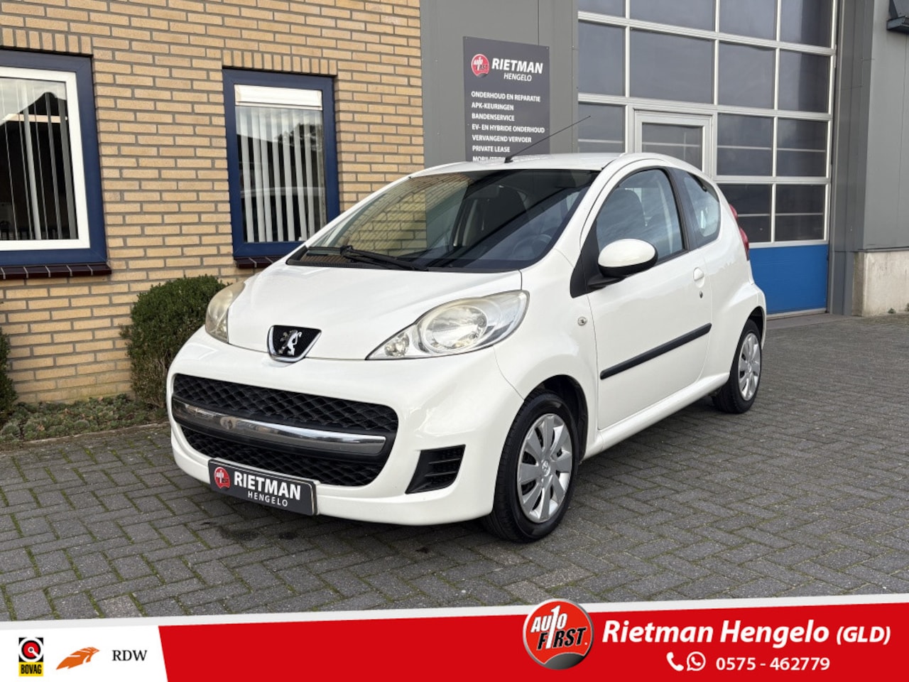 Peugeot 107 - 1.0-12V XS CARPLAY-AIRCO-ISOFIX-KETTING - AutoWereld.nl