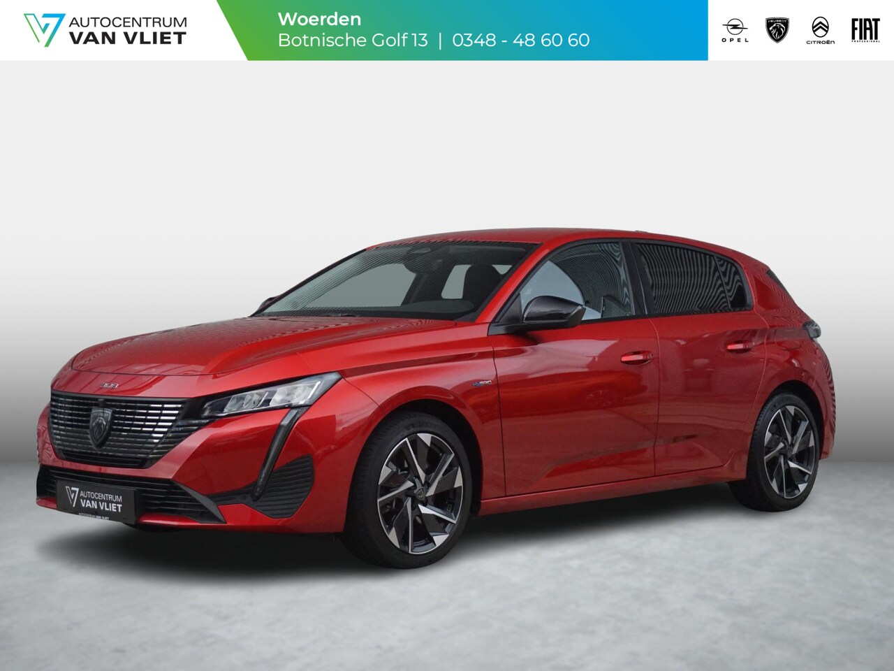 Peugeot 308 - 1.6 HYbrid 180 Allure Pack Business Afn. trekhaak - AutoWereld.nl