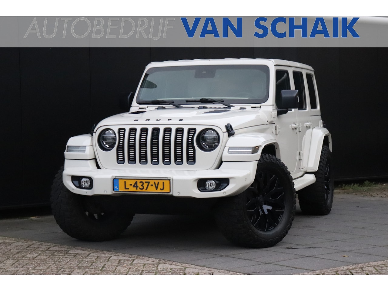 Jeep Wrangler - BRUTE 4xe 380 | LEDER | CAMERA | STOEL/STUURVERW | CRUISE | NAVI | - AutoWereld.nl