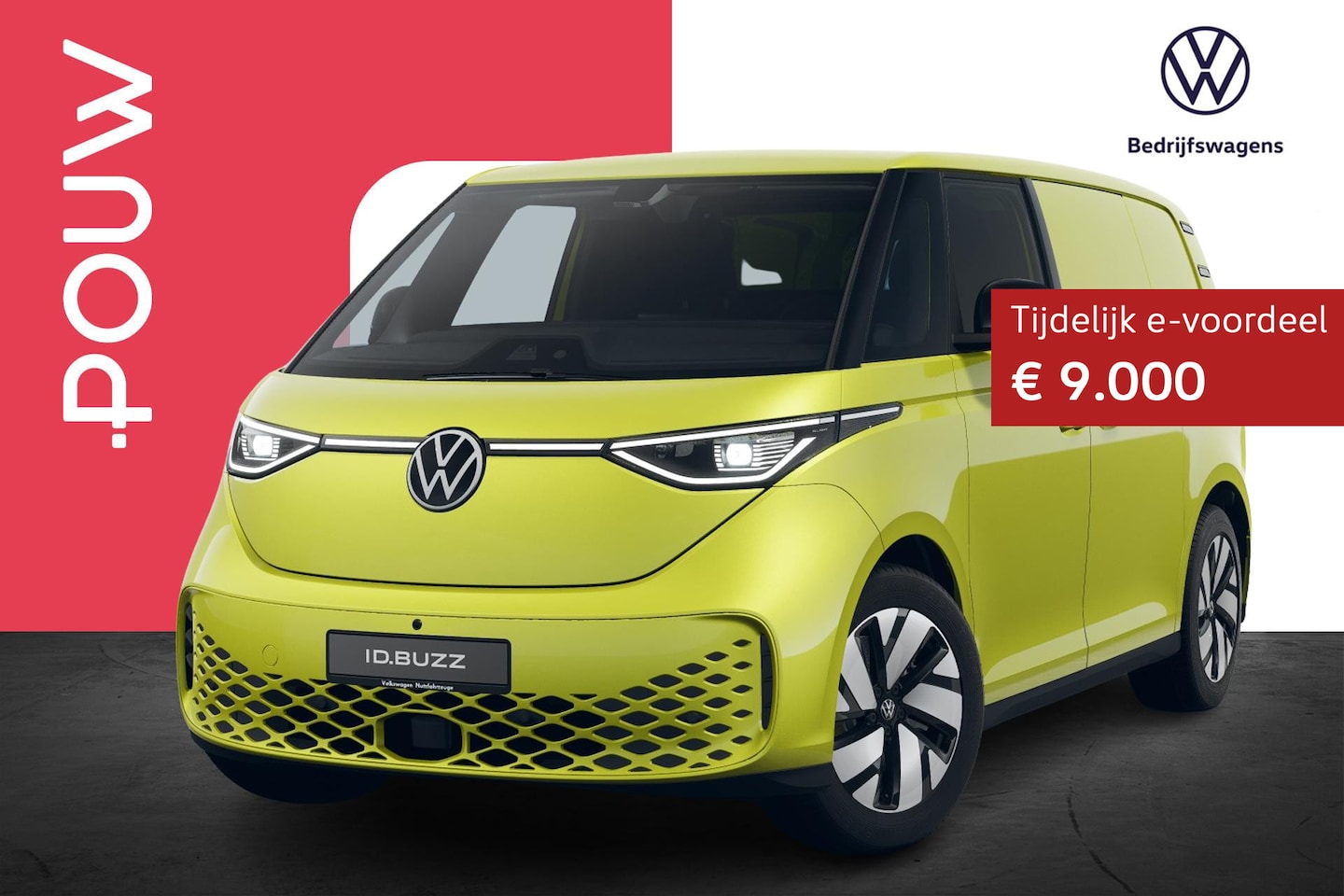 Volkswagen ID. Buzz Cargo - 286pk Bulli Edition 79 kWh | Schuifdeur Pakket | Rondomzicht Camera - AutoWereld.nl