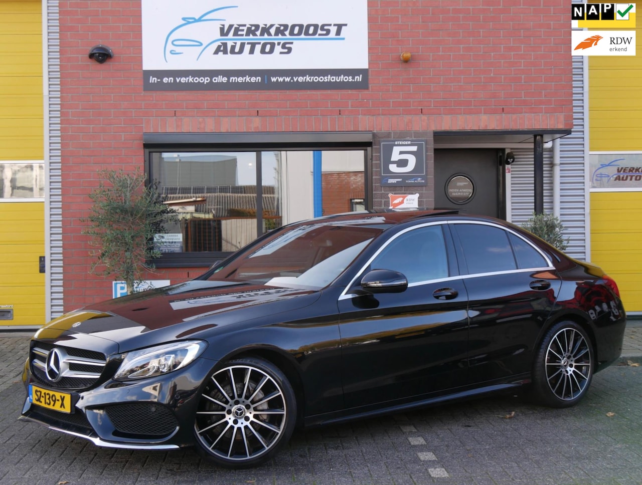 Mercedes-Benz C-klasse - 180 Sport Edition Premium Plus 180 Sport Edition Premium Plus, pano, camera. - AutoWereld.nl