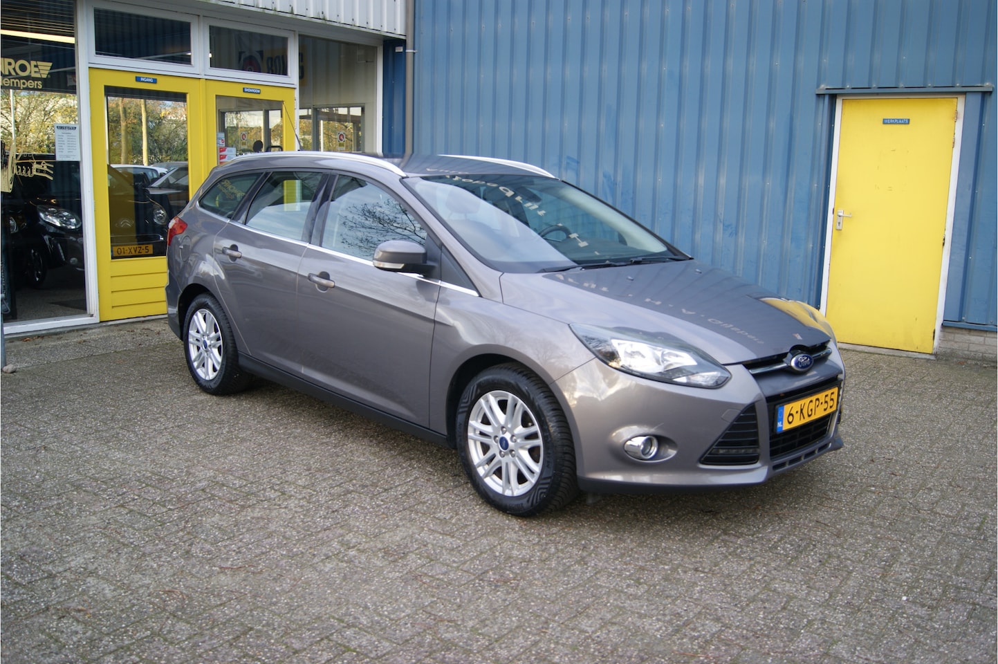 Ford Focus Wagon - 1.0i EcoBoost Titanium, 125 pk!!!, Airco/ECC, Navi, Nieuwe APK!!! - AutoWereld.nl