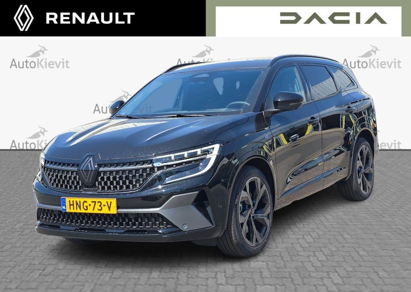 Renault Espace - E-Tech full hybrid 200 esprit alpine 5p. - pack around view camera / panoramisch vast glaz - AutoWereld.nl