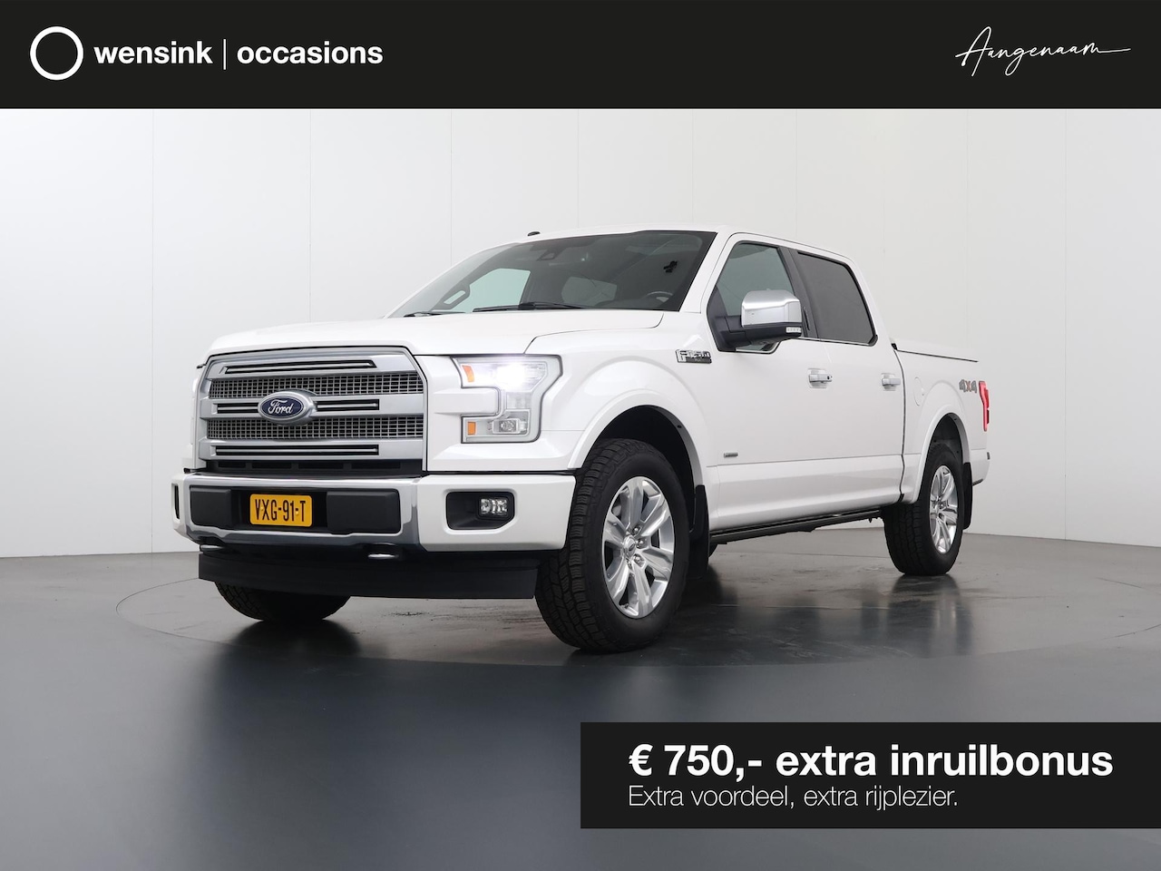 Ford F150 - USA 3.5 V6 SUPERCREW | PRINS LPG | 3500KG AHW | LEDEREN BEKLEDING | CLIMATE CONTROL | TREK - AutoWereld.nl