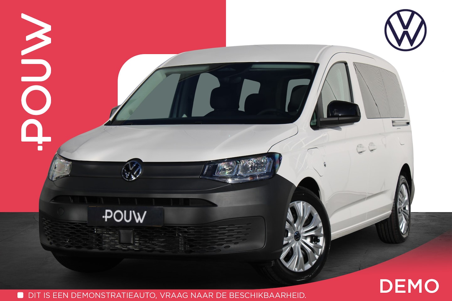 Volkswagen Caddy - Kombi 1.5 TSI Hybride 150pk DSG | Trekhaak | Apple Carplay/Android Auto - AutoWereld.nl