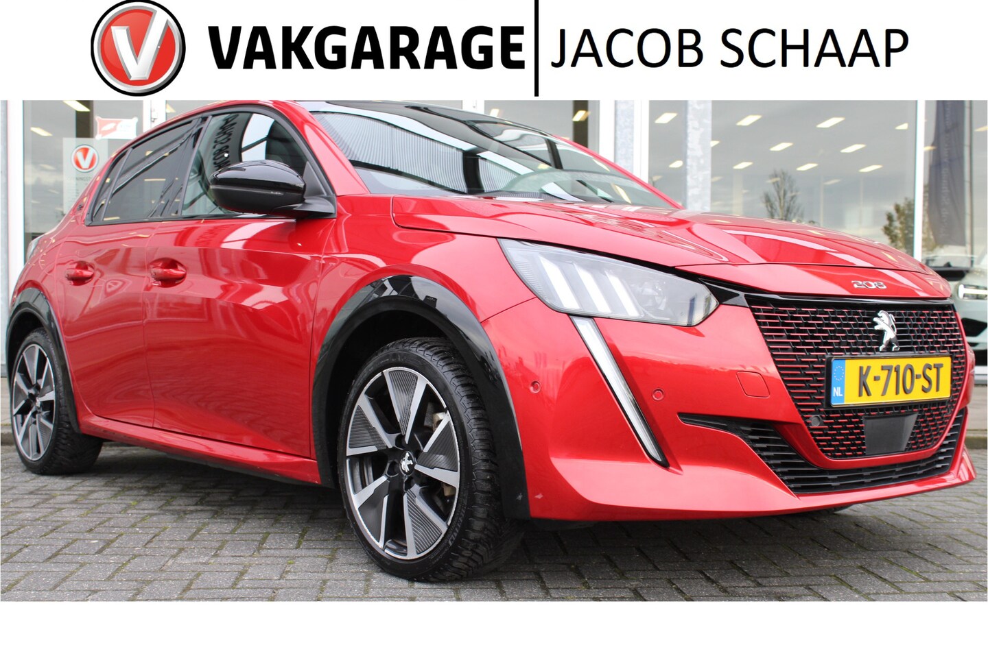Peugeot e-208 - EV GT Pack 50 kWh | Panoramadak | Camera | Keyless | AppleCarplay | Verw. Voorstoelen - AutoWereld.nl