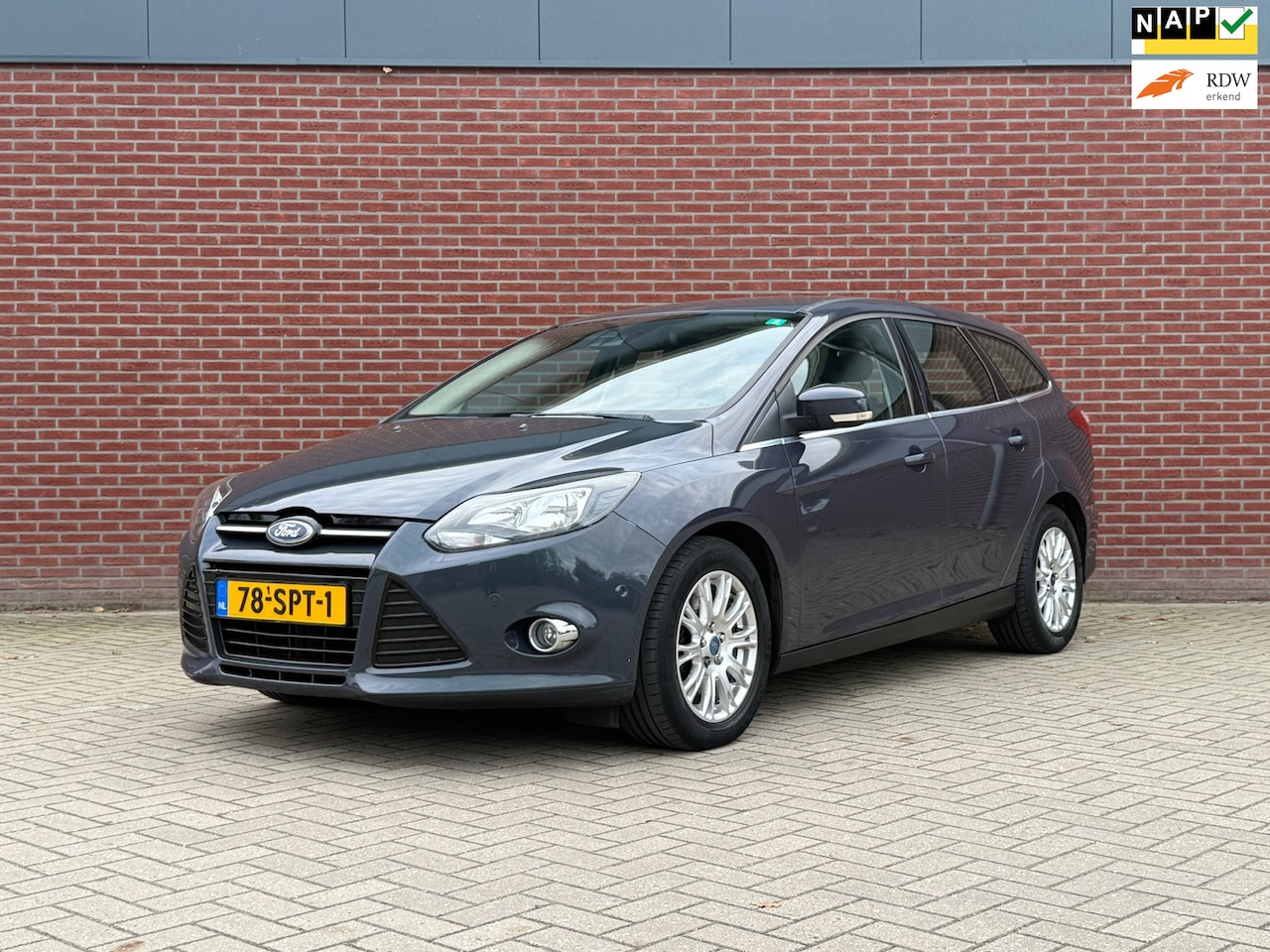 Ford Focus Wagon - 1.6 EcoBoost Titanium / Nap / Airco / Cruise / PDC - AutoWereld.nl