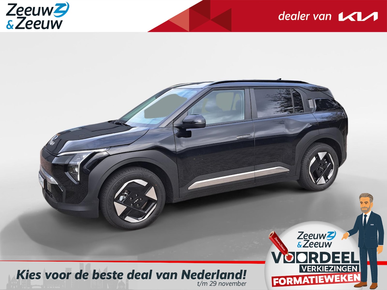 Kia EV3 - Plus 81.4 kWh Demonstratie voertuig | Navigatie | Climate control | Addaptive cruise contr - AutoWereld.nl