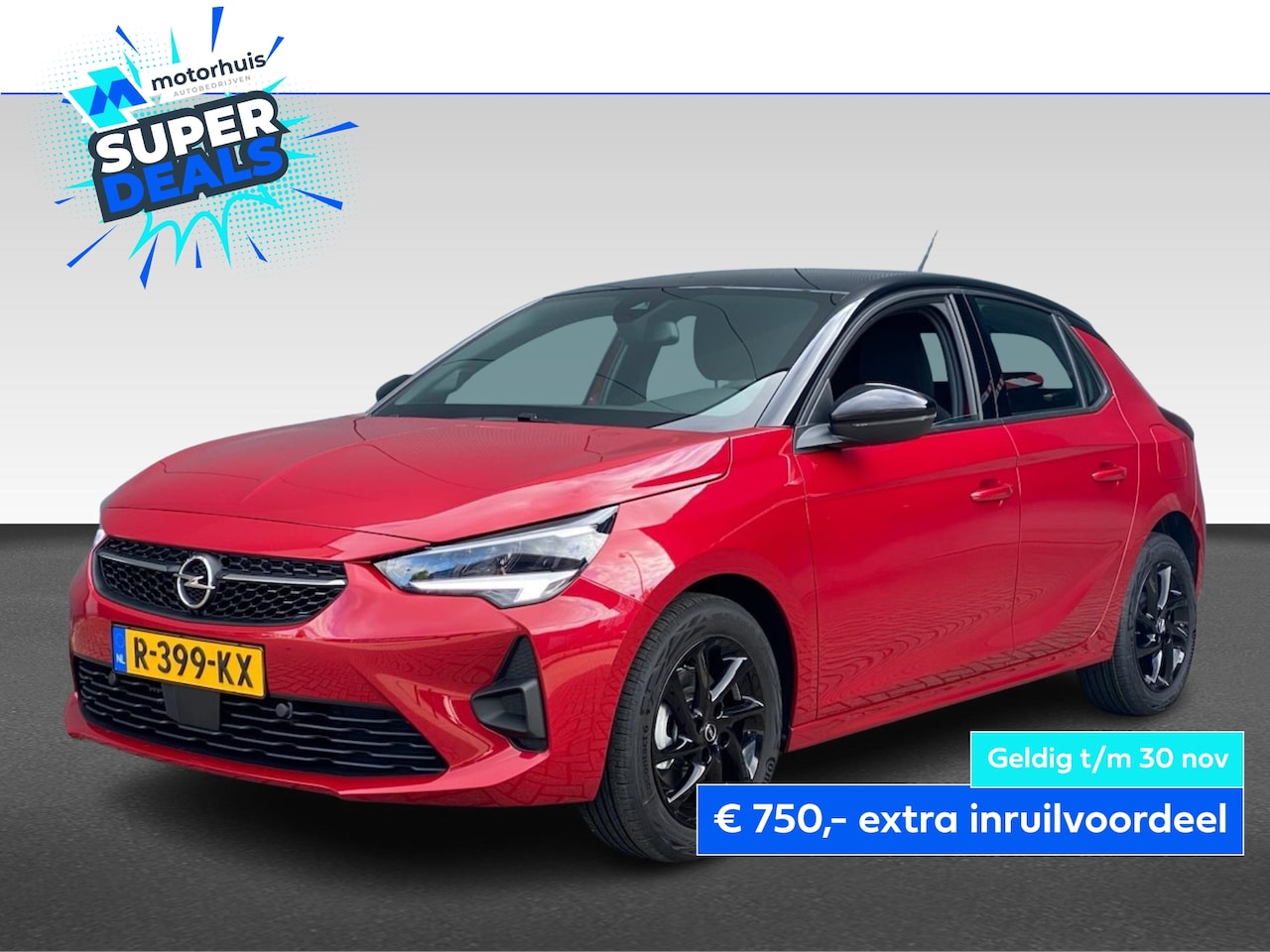 Opel Corsa - 1.2 TURBO 100PK GS-LINE NAVI TEL PDC CRUISE VIRTUAL COCKPIT NAP - AutoWereld.nl