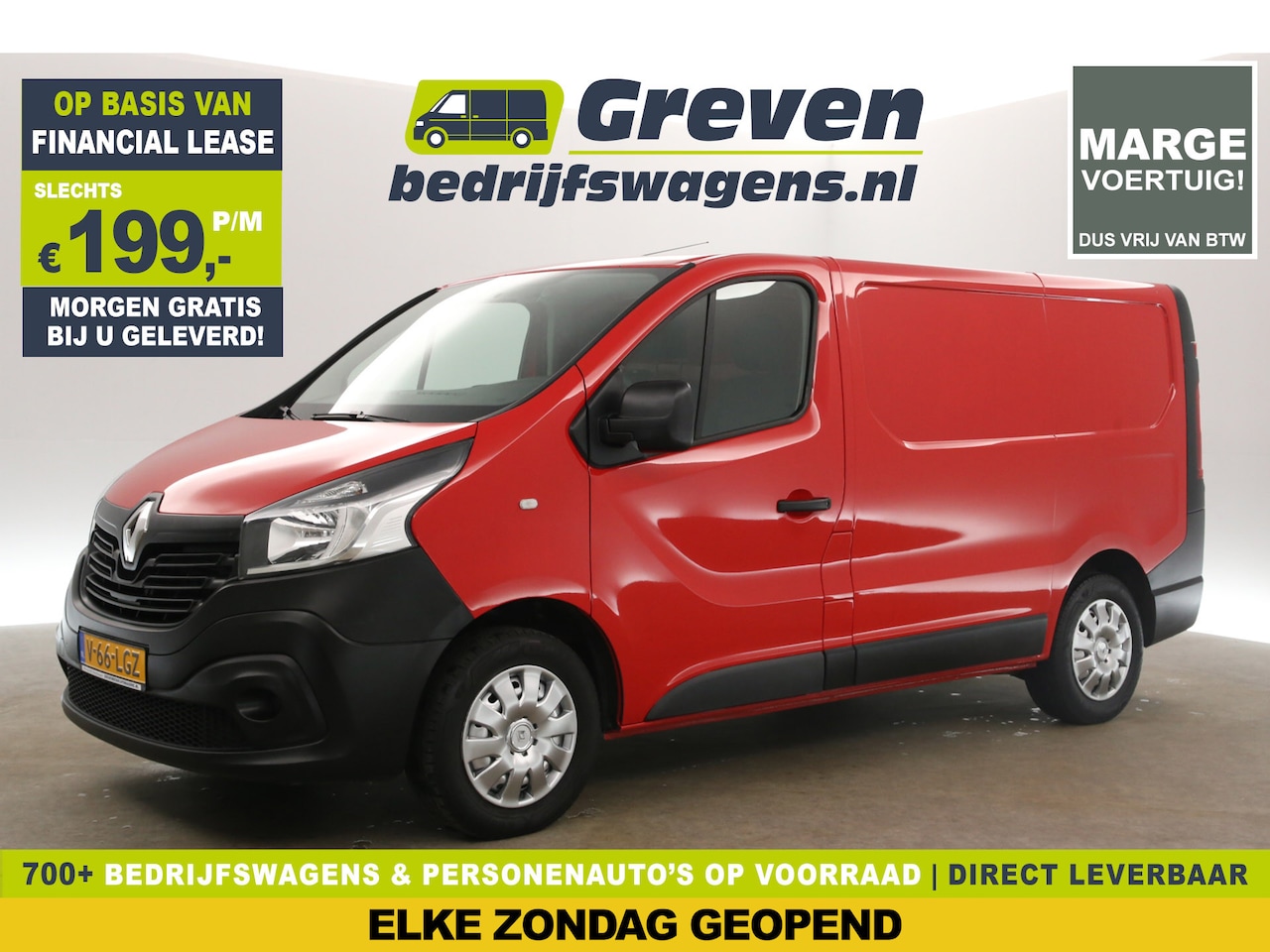 Renault Trafic - 1.6 dCi L1H1 | MARGE | Camera | 3-Zits | Elektrpakket | Schuifdeur - AutoWereld.nl