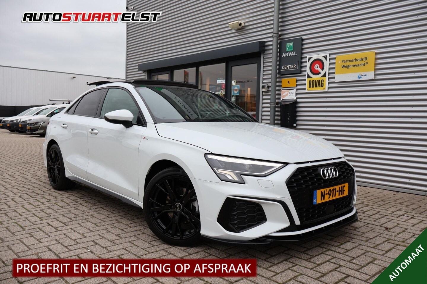 Audi A3 Limousine - 30 TFSI S edition NL-Auto | Volledig Onderh. | 1e Eigenaar | PANO | BTW | Maxton | Matrix - AutoWereld.nl