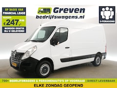 Renault Master - T33 2.3 dCi L2H2 | 146PK | Airco | Camera | Cruise | Navigatie | 3 Persoons | Parkeersenso