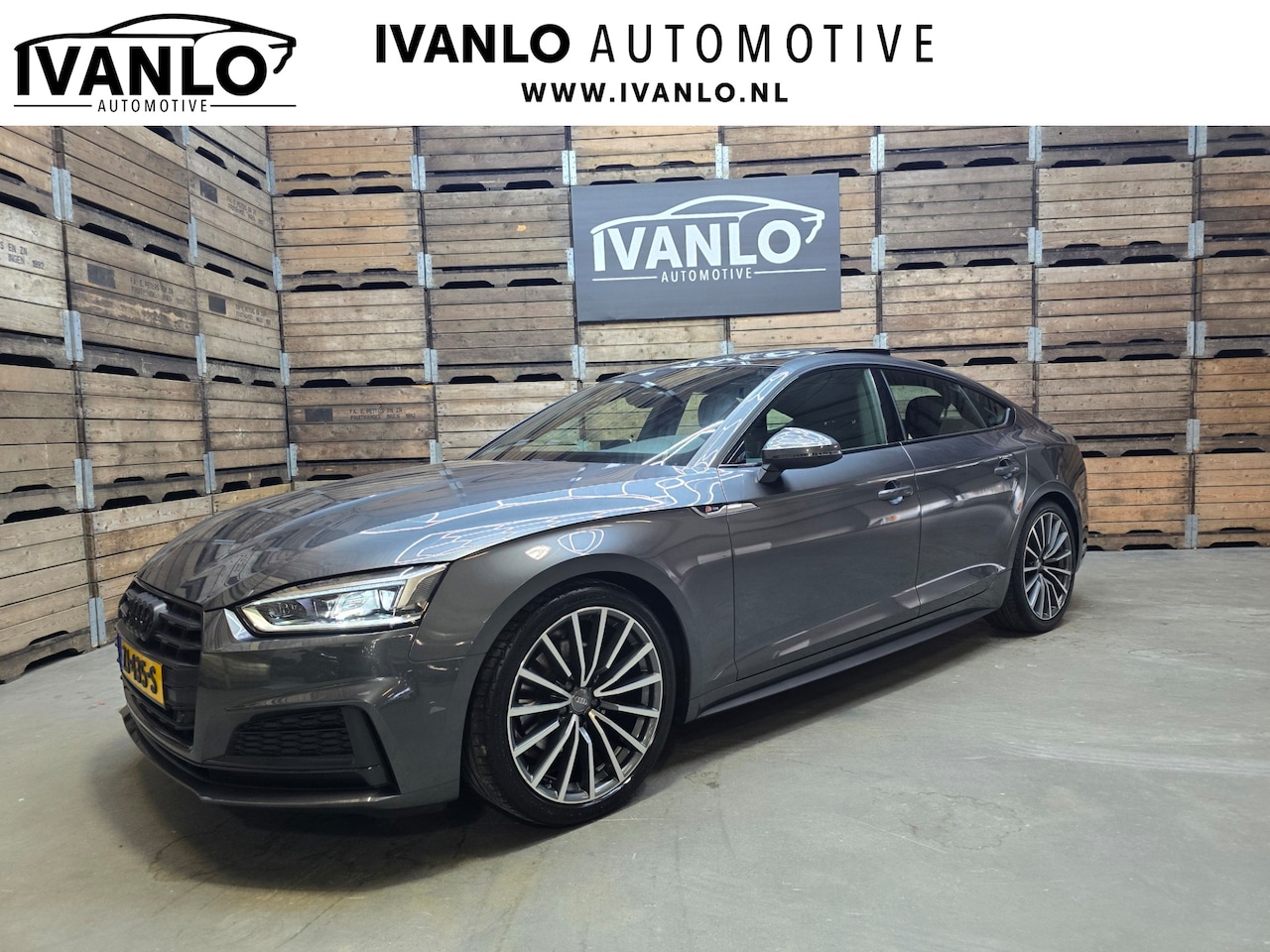Audi A5 Sportback - 40 TFSI Sport S-line Edition Pano Leder Navi Clima LM 240 PK! - AutoWereld.nl