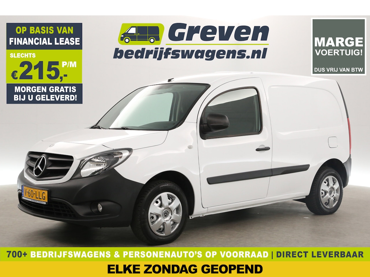 Mercedes-Benz Citan - 108 CDI | MARGE | Airco | Elektr-Ramen | Schuifdeur - AutoWereld.nl