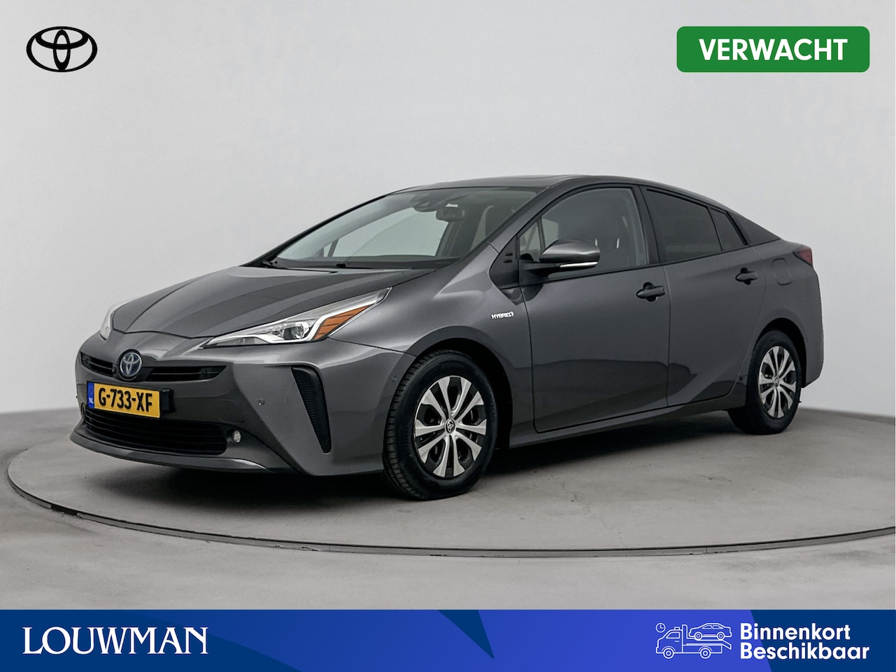 Toyota Prius - 1.8 Executive Limited | 360° Camera | Lederen bekleding | Stoelverwarming | Navigatie | - AutoWereld.nl
