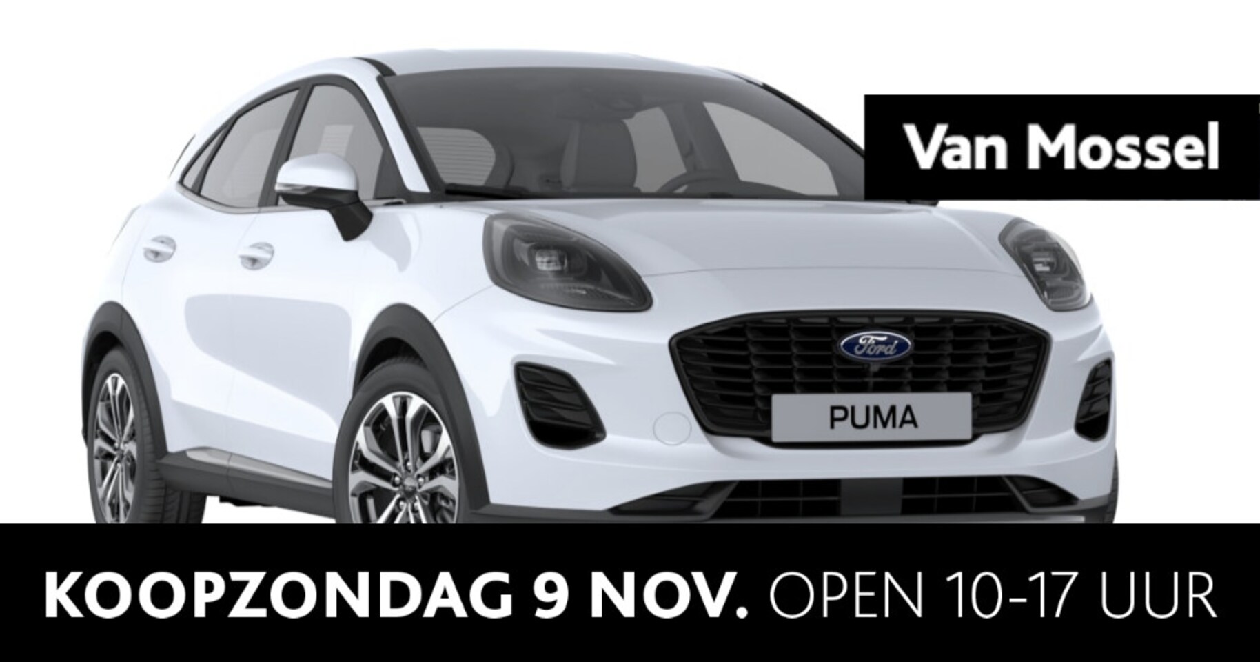 Ford Puma - 1.0 EcoBoost Hybrid Titanium | VANAF 0,99% RENTE! | TOT €6.500,00 KORTING! | NAVIGATIE | A - AutoWereld.nl