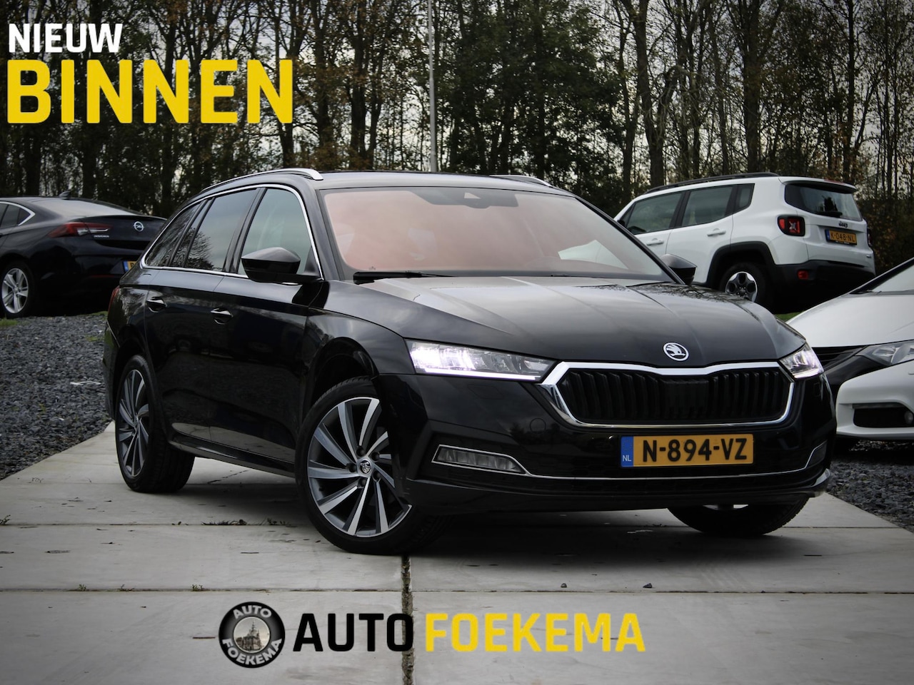 Skoda Octavia Combi - 1.0 e-TSI Business Edition Plus Memory Virtual dashboard - AutoWereld.nl