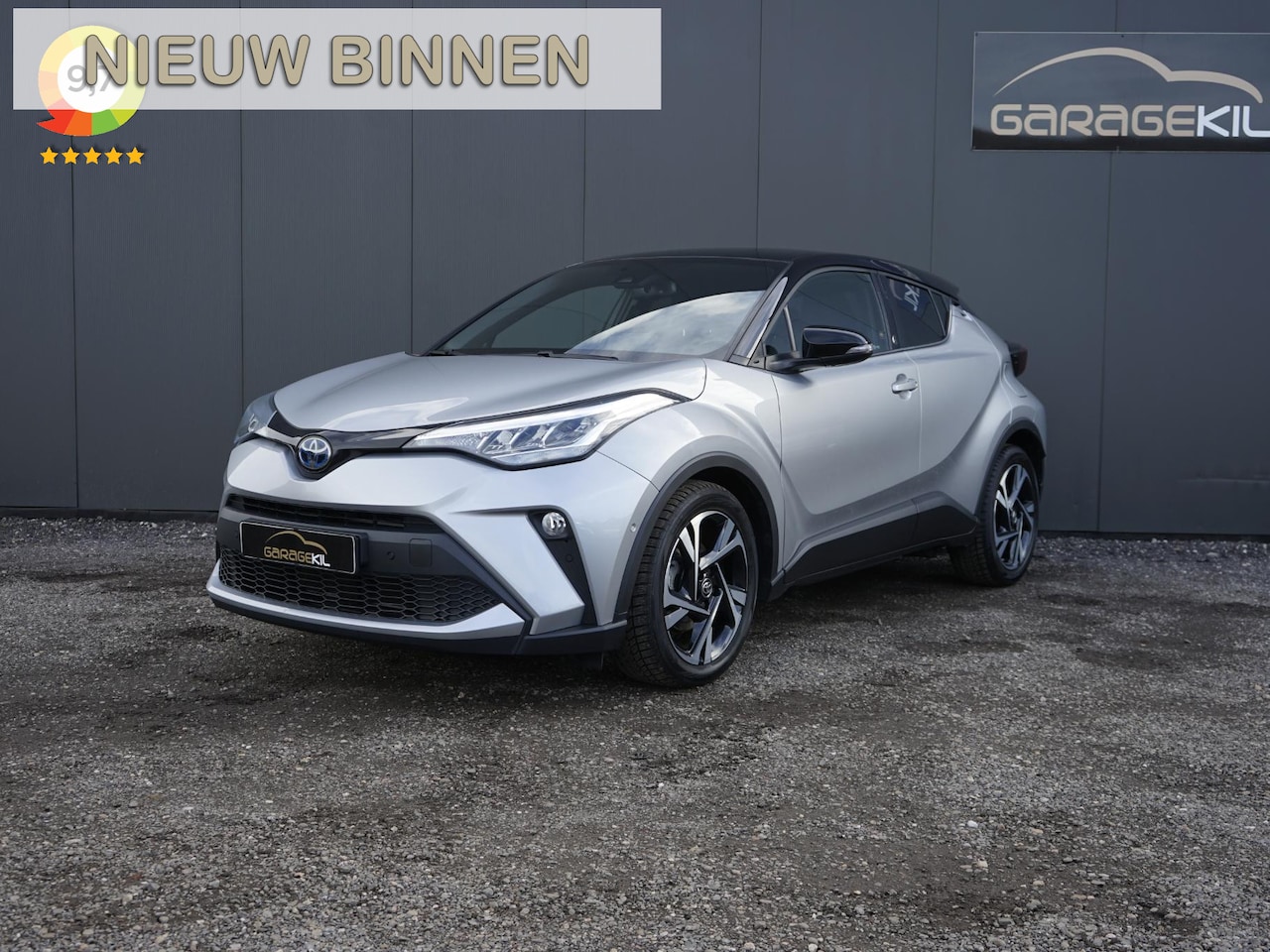 Toyota C-HR - 1.8 Hybrid Team D Dealer onderh. / Keyless / Carplay / Two Tone / Camera / Stoel + Stuur v - AutoWereld.nl