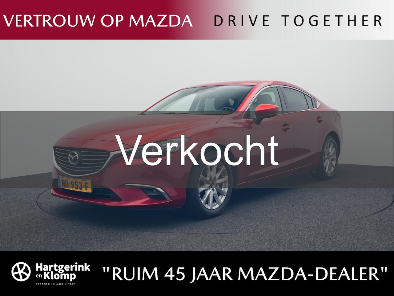 Mazda 6 - 2.0 SkyActiv-G Skylease GT met afneembare trekhaak : dealer onderhouden - AutoWereld.nl