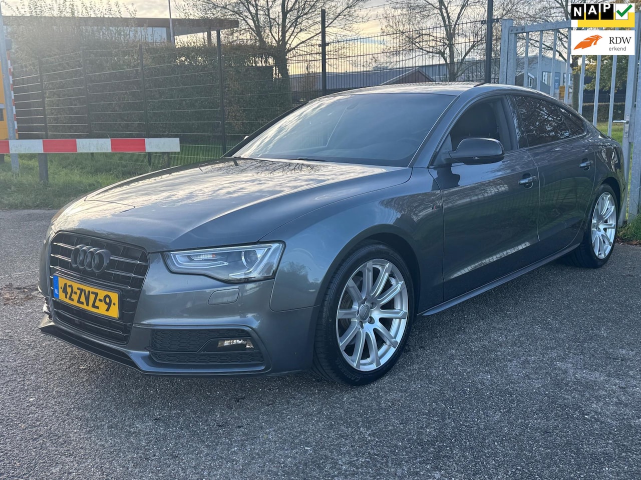 Audi A5 Sportback - 1.8 TFSI Facelift S-Line LED Leder Camera 18inch - AutoWereld.nl