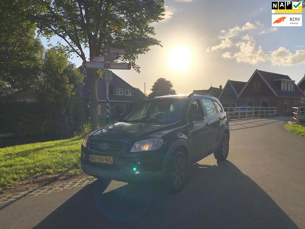 Chevrolet Captiva - 3.2i Executive Clima.Navi.7Persoons.Leder - AutoWereld.nl