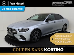 Mercedes-Benz E-klasse - 200 Business Solution AMG / Stoelverwarming / Achteruitrijcamera / Night-Pakket / Panorama