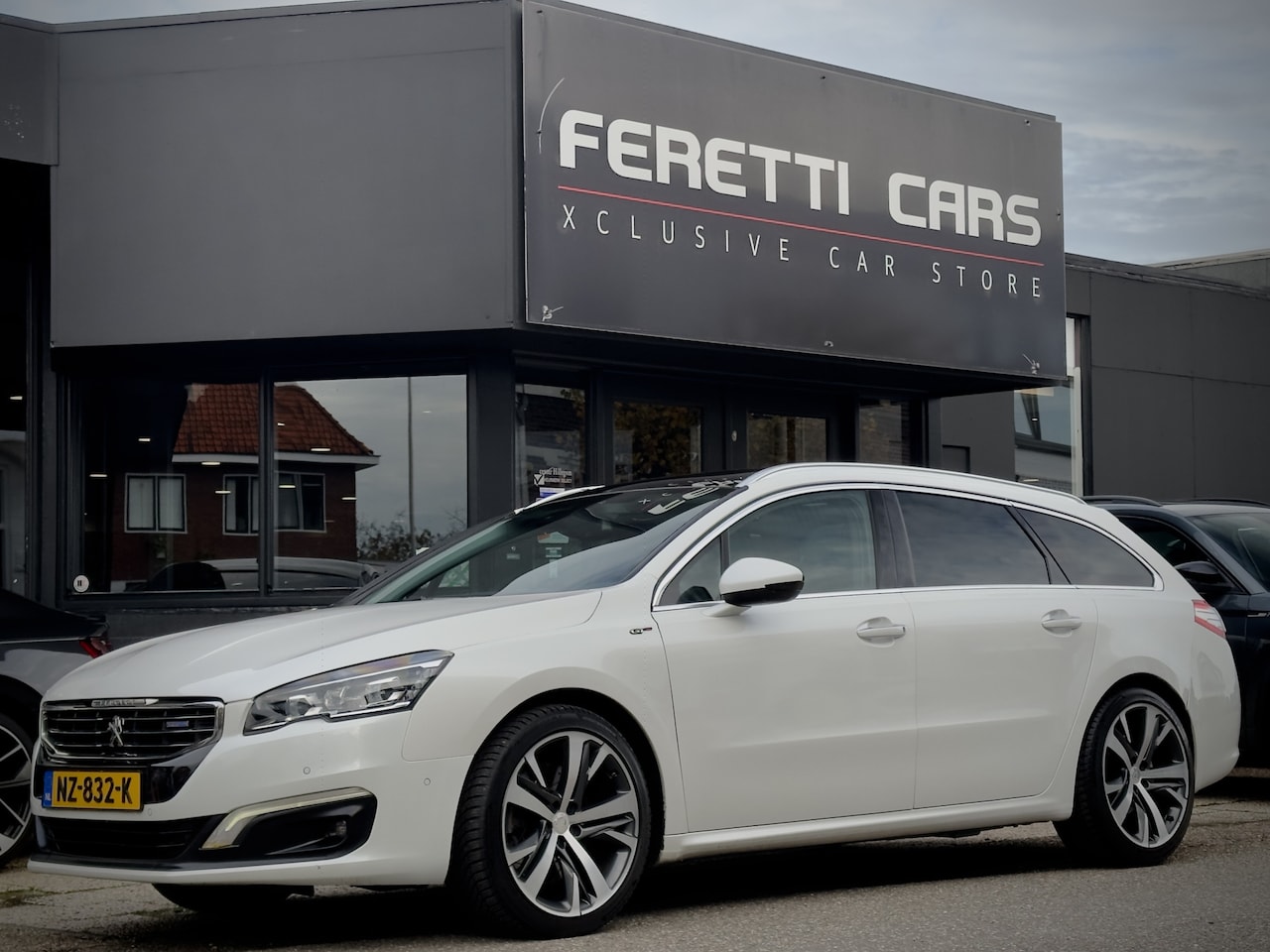 Peugeot 508 SW - 2.0 AUT6 BLUEHDI PREMIUM GT-LINE 181PK PANODAK SPORTLEDER NAVI CAMERA AIRCO HEAD-UPP LED L - AutoWereld.nl