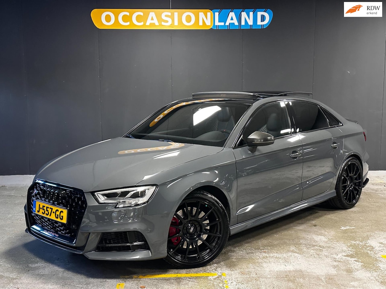 Audi A3 - 2.0 TFSI S3 quattro Pro Line Plus|PANO|SFEER|LED|KEYLESS|STOELV|LEDER|CAMERA|CRUISE|19INCH - AutoWereld.nl