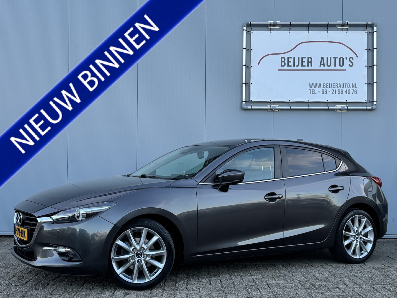 Mazda 3 - 2.0 SkyActiv-G 120 SkyLease+ Automaat/Trekhaak/Navi. - AutoWereld.nl