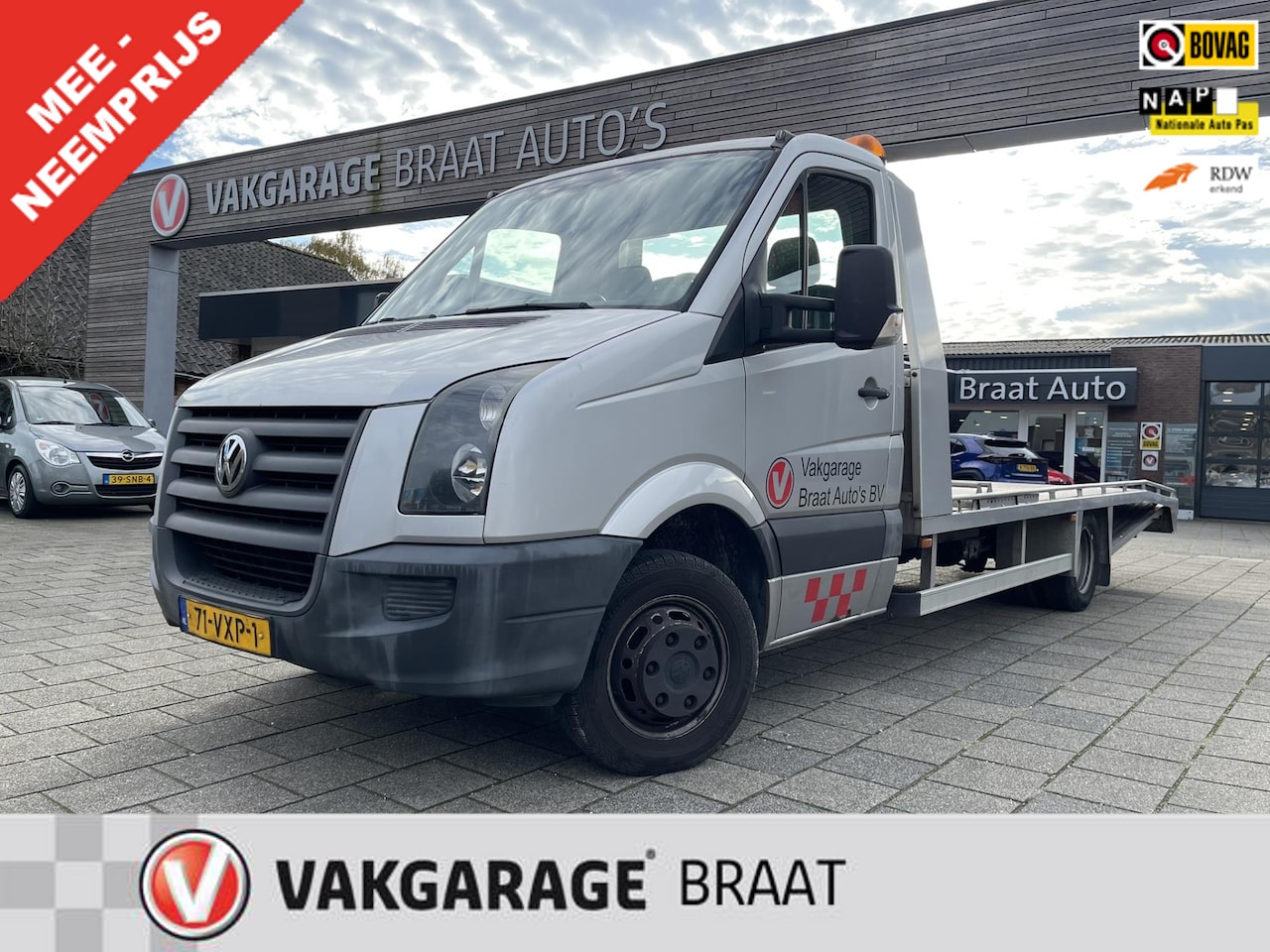 Volkswagen Crafter - 46 2.5 TDI L3 l EUR4 l LUCHTVER. ACHTER l CARPLAY - AutoWereld.nl