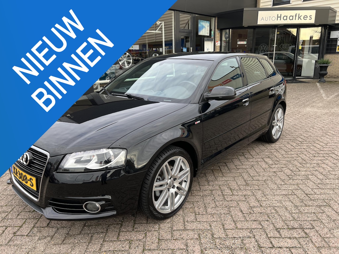 Audi A3 Sportback - 1.8 TFSI Ambition S-line , 1.8 turbo tfsi 160 pk, 6 bak, mooie uitvoering, weing kilometer - AutoWereld.nl