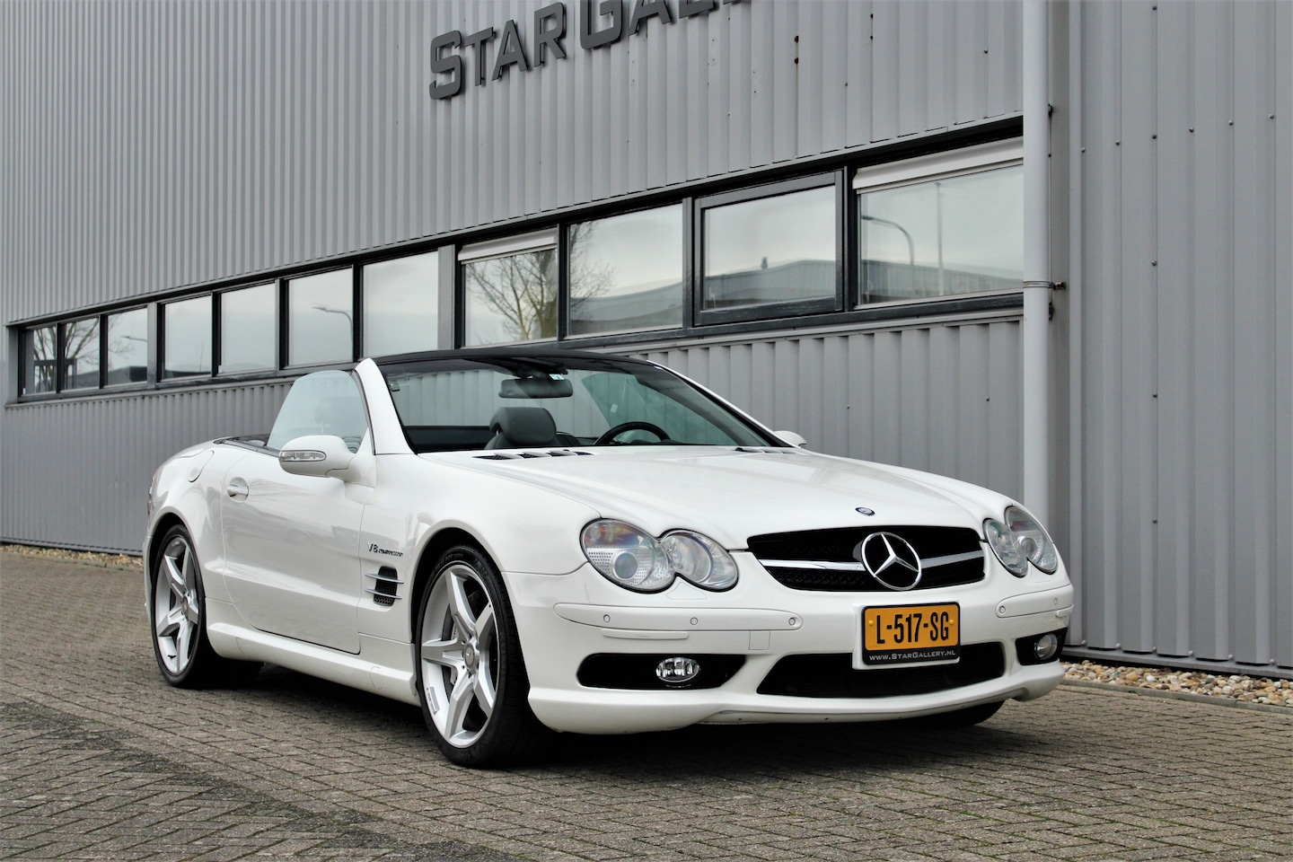 Mercedes-Benz SL-klasse Cabrio - SL 55 AMG 102007km Youngtimer - AutoWereld.nl