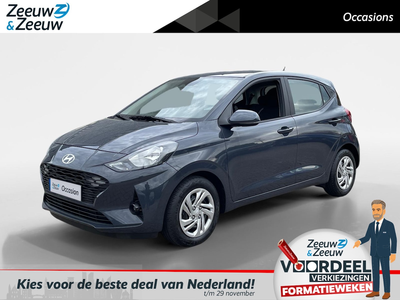 Hyundai i10 - 1.0 Comfort | Perfecte staat! | Carplay | Airco - AutoWereld.nl