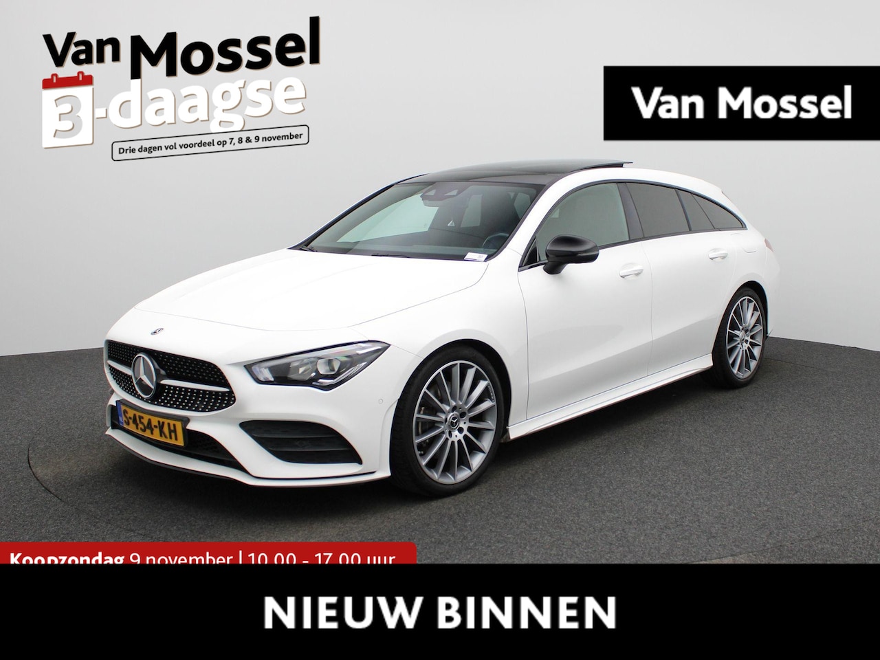 Mercedes-Benz CLA-klasse Shooting Brake - 200 Premium | Panoramadak | Sfeerverlichting | Navigatie | Stoelverwarming | - AutoWereld.nl