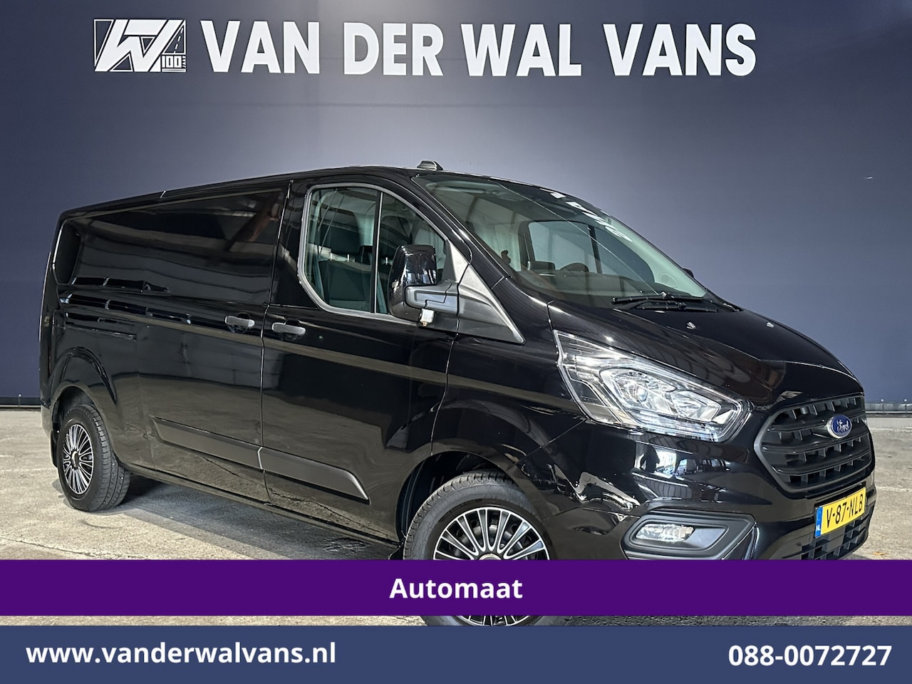 Ford Transit Custom - 2.0 TDCI 130pk Automaat L2H1 Euro6 Airco | Apple Carplay | LED | Cruisecontrol Android Aut - AutoWereld.nl
