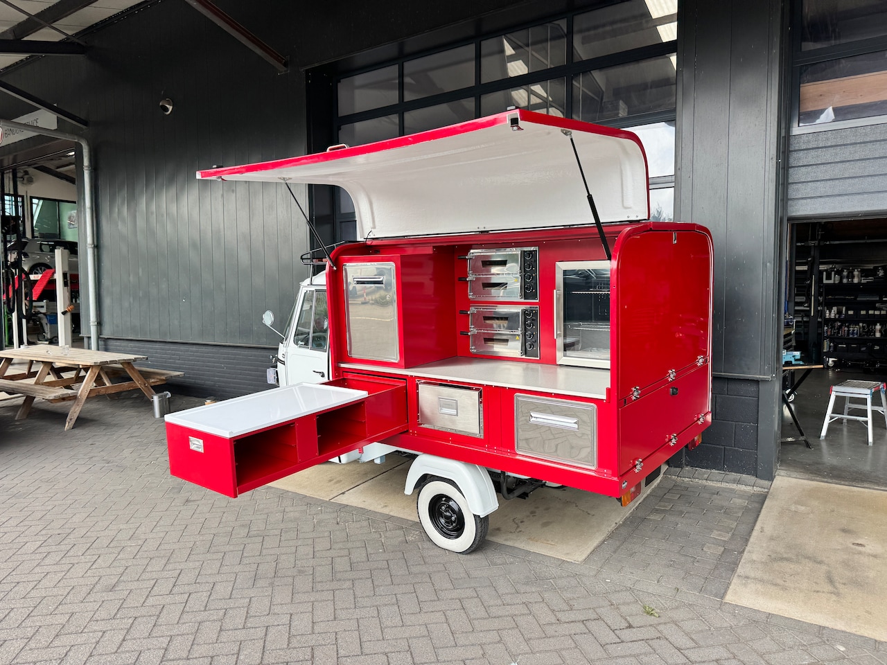 Piaggio Ape - Pizza Foodtruck - Electric