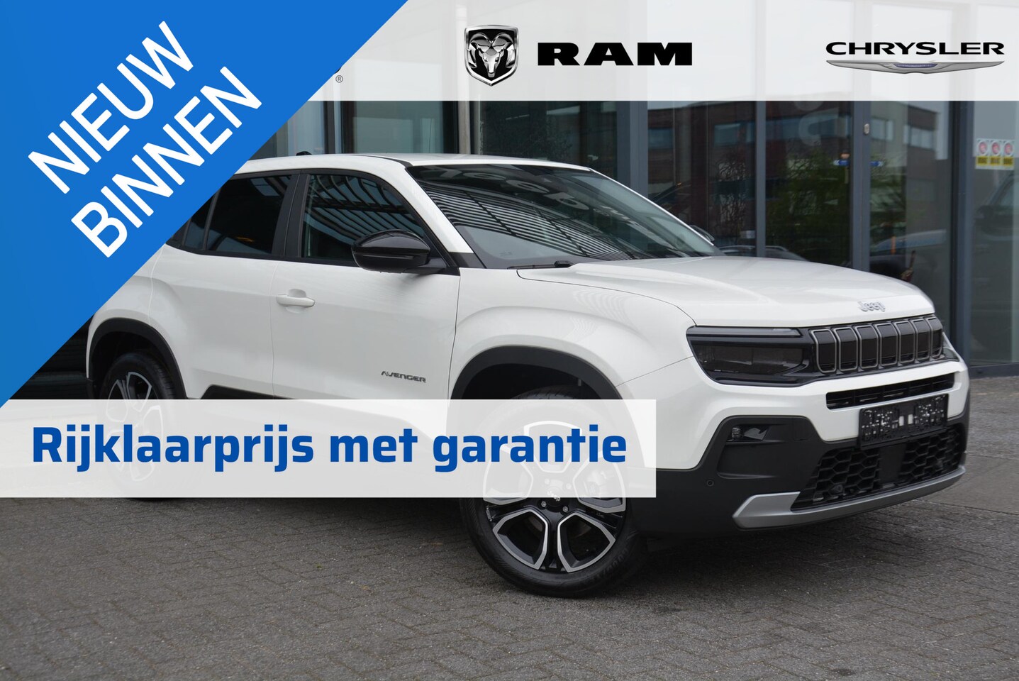 Jeep Avenger - 1.2 e-Hybrid Summit | Winter pack | Adaptief cruise | 360 camera | VOORRAAD - AutoWereld.nl