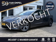 Tesla Model 3 - Long Range AWD 78 kWh | Autopilot | 94% SOH | Zwart leder | Panoramadak