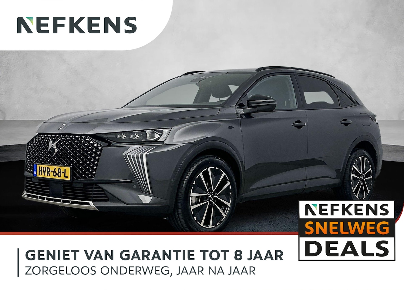 DS 7 - E-Tense 225 Ligne Business | Panorama dak | 7,4 kW onboard charger | 360° parkeercamera | - AutoWereld.nl