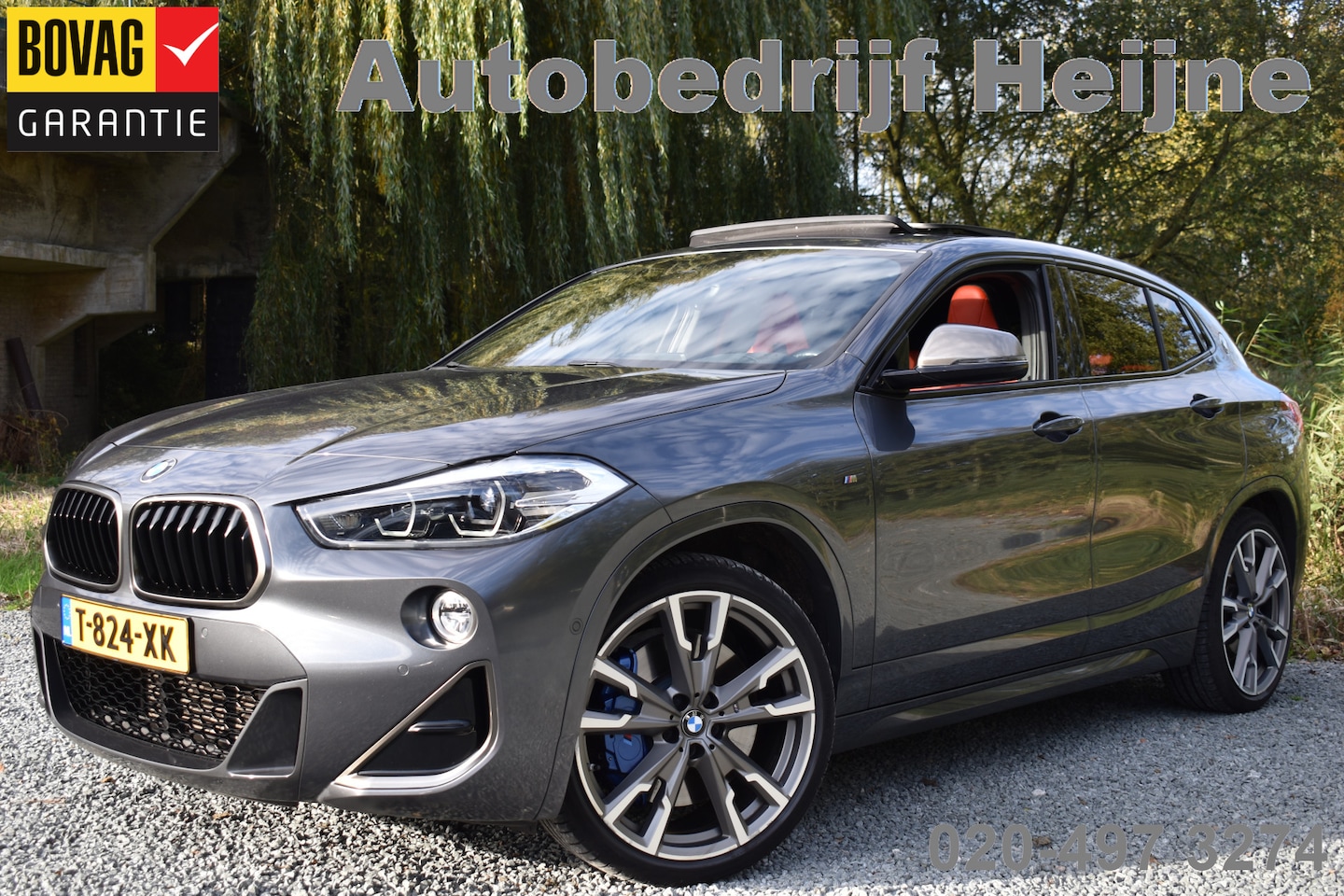 BMW X2 - M35iA 306PK HIGH EXECUTIVE M-SPORT HARMAN-KARDON/CAMERA/PANORAMADAK - AutoWereld.nl