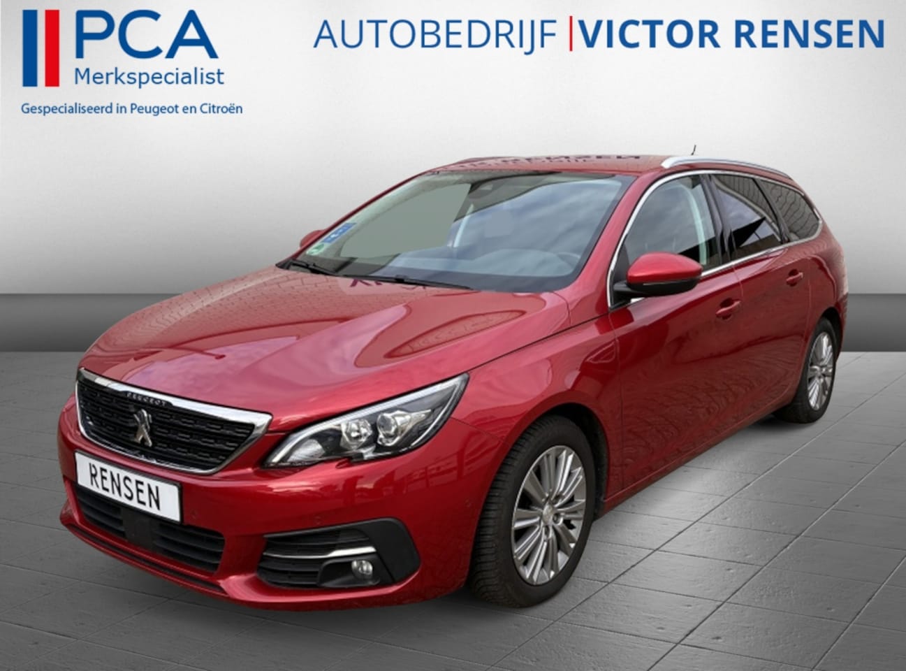 Peugeot 308 SW - Allure, navi, pdc V+A, 130Pk 1.2 PureTech Allure - AutoWereld.nl