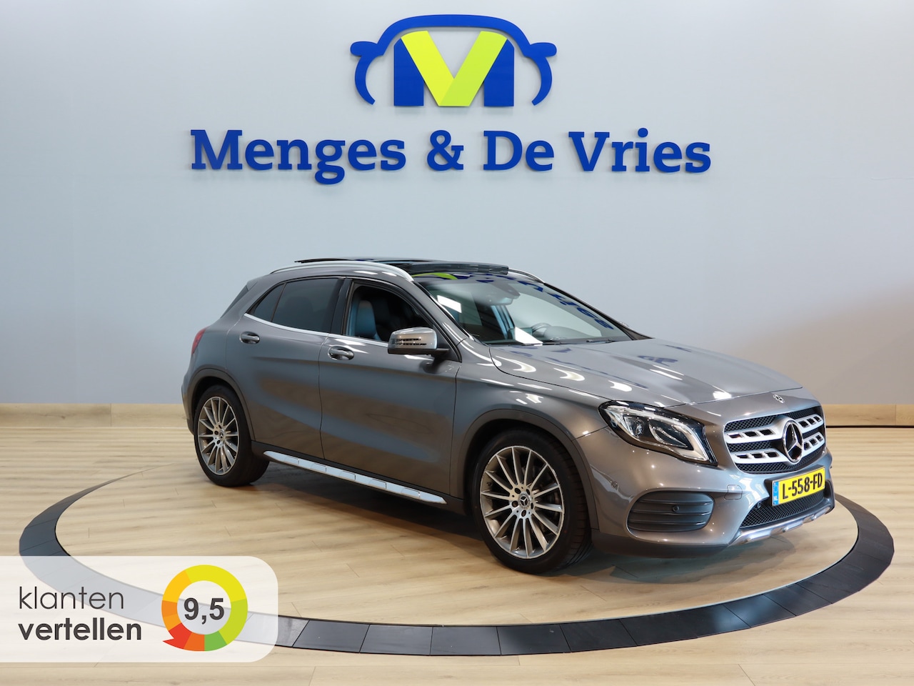 Mercedes-Benz GLA-Klasse - 250 Premium Plus AMG Airco ECC | Panorama | Cruise Control | LED | Stoel Verwarming | Isof - AutoWereld.nl
