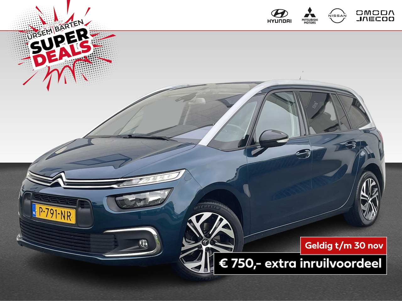 Citroën Grand C4 SpaceTourer - 1.2 PureTech Business | automaat | 7-zitter | dealer onderhouden | trekhaak - AutoWereld.nl