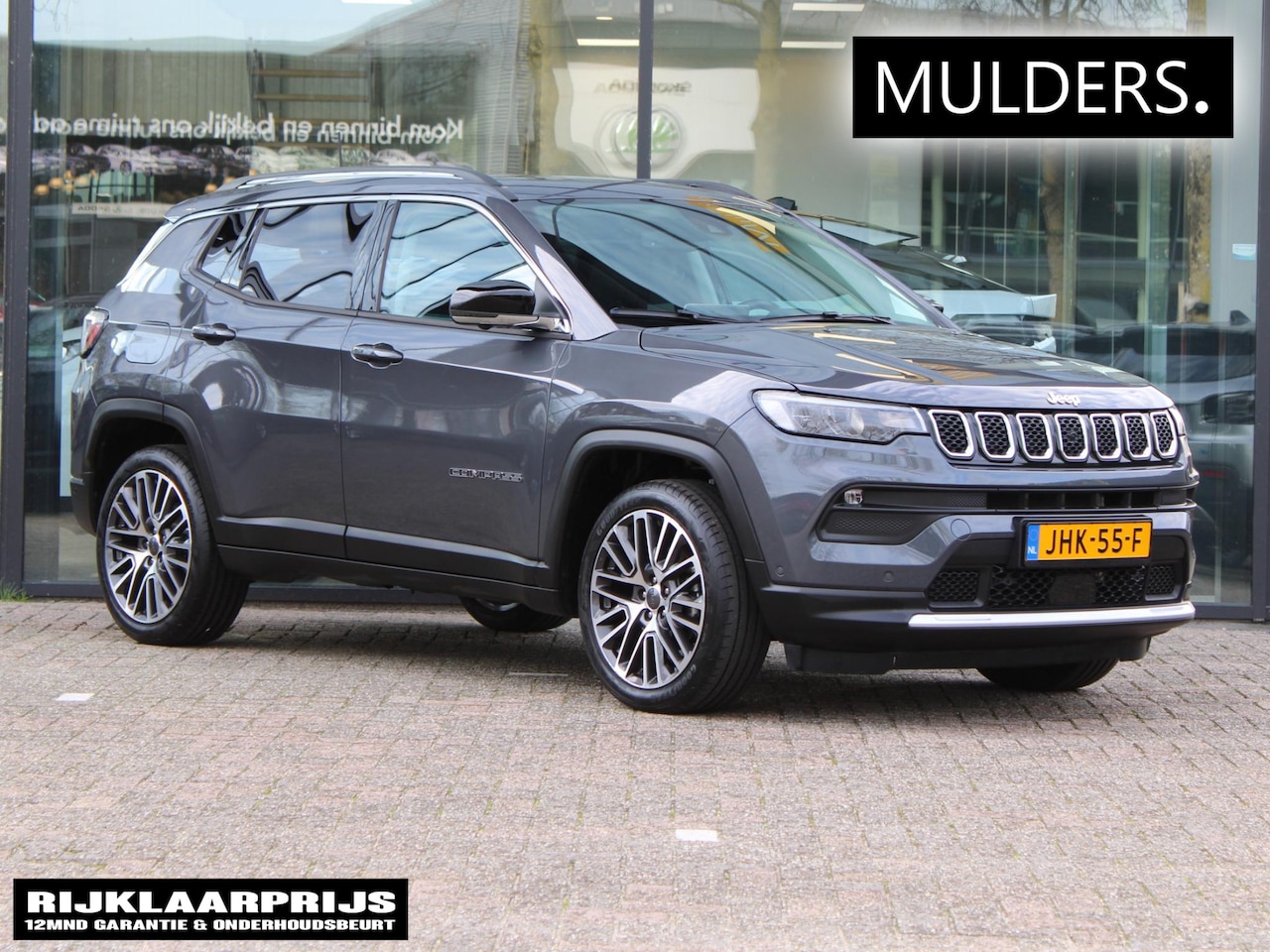 Jeep Compass - 1.3T Limited Automaat | Navi / Panoramadak / Camera - AutoWereld.nl