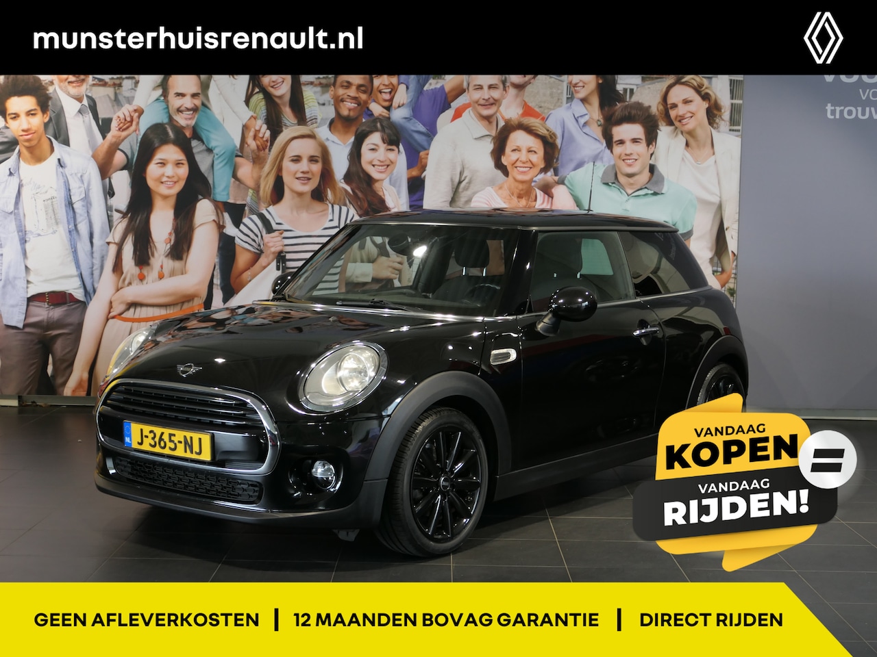 MINI One - Mini 1.2 Chili *120 PK!* Union Jack achterlichten, Cooper-S uitlaat en achterbumper! - AutoWereld.nl